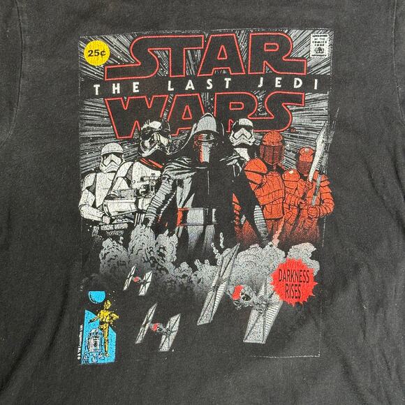 Old Navy Star Wars Comic Book Graphic T-Shirt Retro Boys Medium - Picture 4 of 4